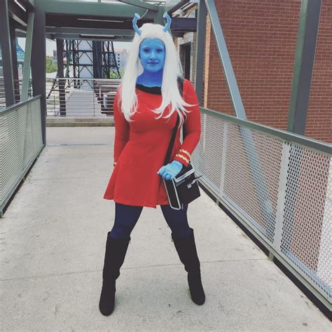 Star Trek Andorian Cosplay Costume Star Trek Andorian Star Trek Trek