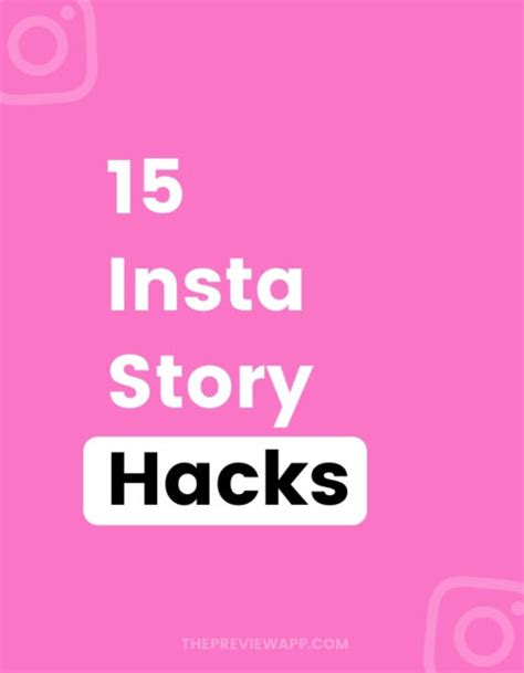 15 Instagram Story Hacks I Use All The Time So Easy
