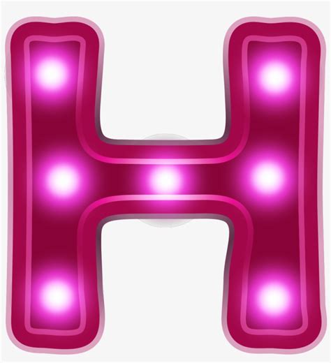 As your screen time goes up, there are some things you should know about these common rays. Lighting Letter Em Alphabet H Transprent Png - Neon Lights ...