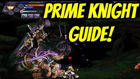 Grand Chase Classic Prime Knight Guide How To Jf Youtube