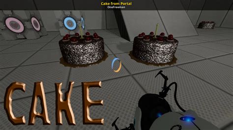 Cake From Portal Portal 2 Mods