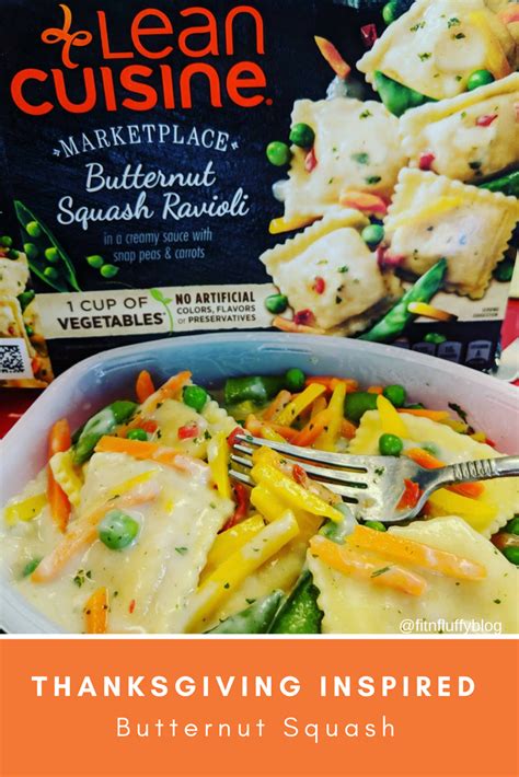 Lean cuisine is a brand of frozen entreés and dinners sold in the united states and canada by nestlé, and in australia by vesco (under a licensing agreement with nestlé). Lean Cuisine Butternut Squash Ravioli is meatless, fall-inspired and comes with one cup of ...