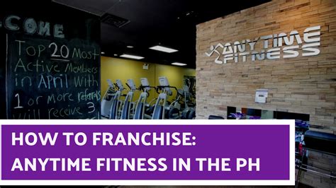 Anytime Fitness Philippines How To Franchise Kikaysikat
