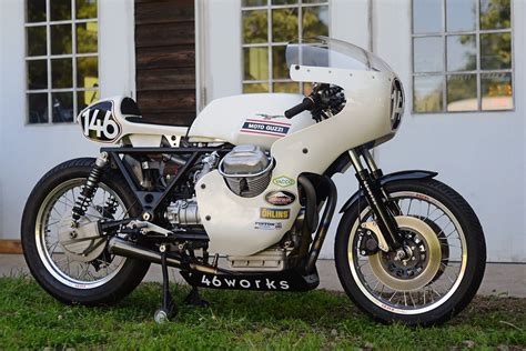 Moto Guzzi Custom A Magnificent V7 Racer From 46works Cb 750 Cafe