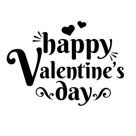Valentines Day Clipart Black And White