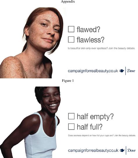Figure 3 From A Not So Beautiful Campaign A Feminist Analysis Of The Dove Campaign For Real