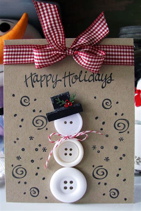 Making A Christmas Card Christmas Crafts For Kids Homemade Christmas