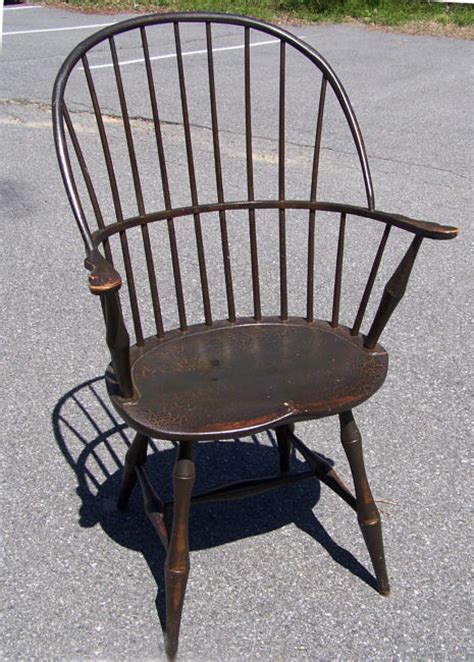 Lancaster county, pennsylvania sackback windsor chair, ca. Reproduction Sack back Country Windsor Arm chair
