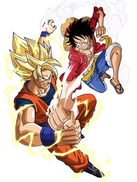 We hope you enjoy our growing collection of hd images. Goku VS Luffy by SaoDVD on DeviantArt