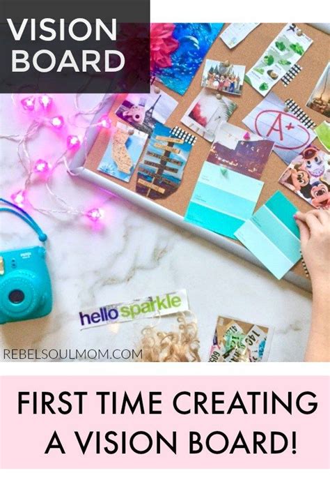 Our First Vision Board Fun Activities For Kids Creating Vision