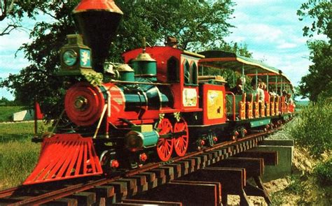 The Iron Horse Train Ride At Crescent Park In The 1960s Riverside Ri