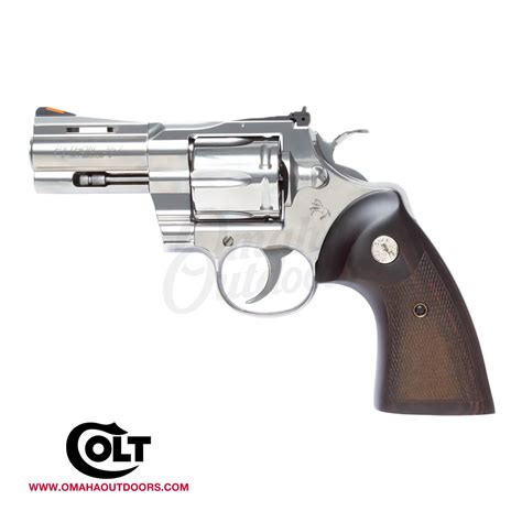 Colt Python 3 Revolver 6 Rd 38 Special Walnut Grip Omaha Outdoors