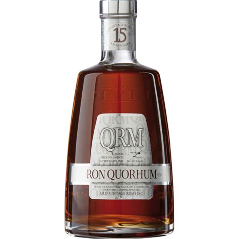 Qrm Ron Quorhum Rum 15 Años Solera