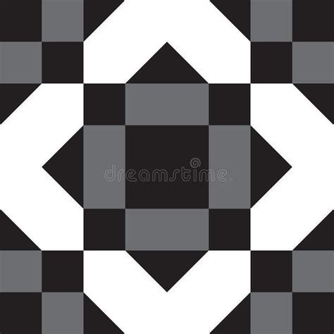 Geometric Pattern With Square Abstract Seamless Square Background