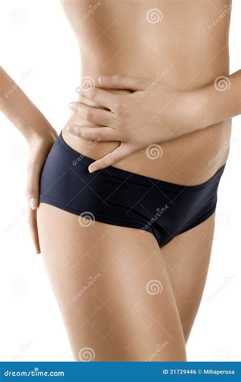 Woman With Perfect Shape Beautiful Hips On White Royalty Free Stock Image Image 31729446