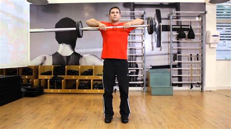 Barbell Upright Row Shoulders Exercise Youtube