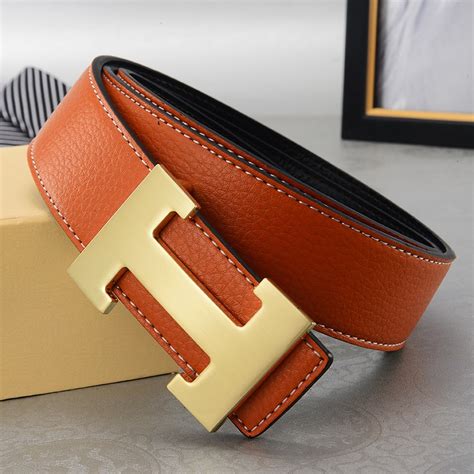 Luxury H Brand Designer Belts Men High Quality Male Casual Genuine Real