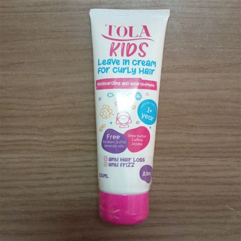 Tola Kids Leave In For Curly Hair 120ml Anwar Store