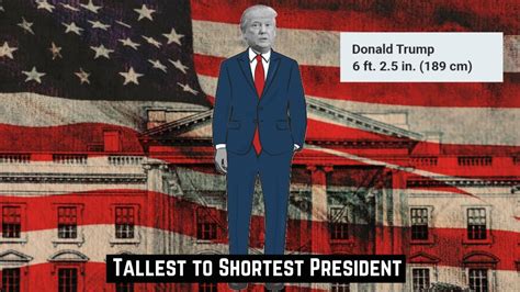 All US Presidents By Height From Tallest To Shortest YouTube