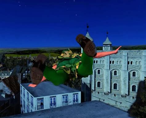 Theatre Tv And Film Special Effects Peter Pan Cgi Flying Sequence