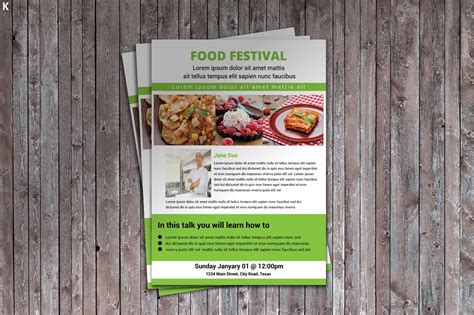 Maybe you would like to learn more about one of these? Food Festival Flyer (104782) | Flyers | Design Bundles
