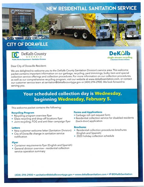 Dekalb County Sanitation Schedule 2025 - Cleo Winnifred