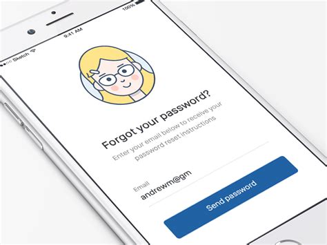Do not panic, there's always a solution. Forgot Password by Andrew McKay on Dribbble