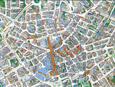 Cityscapes Street Map Of Leicester 400 Piece Jigsaw Puzzle Etsy Uk