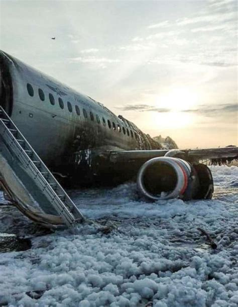 Cause Of Moscow Passenger Jet Crash That Killed 41