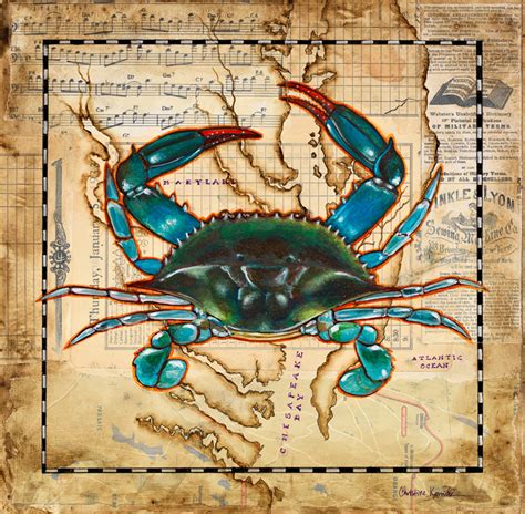 Maryland Blue Crab 2 | Christine Kerrick Art