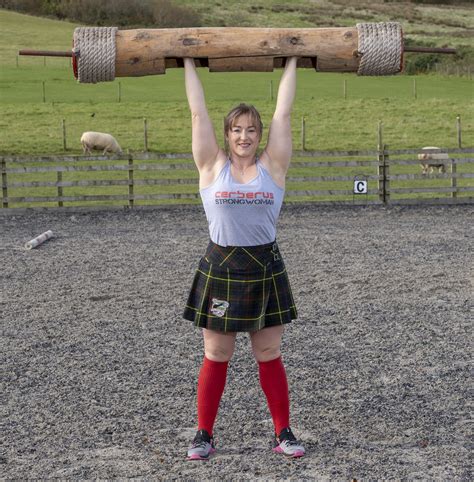 Scotlands Strongest Woman To Become First Scot To Compete For