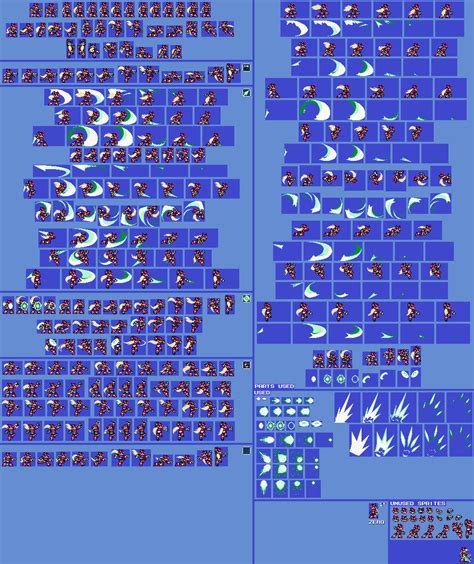Megaman X Zero Sprite Sheet Street Fighter Sprite Sheet Honmaps My
