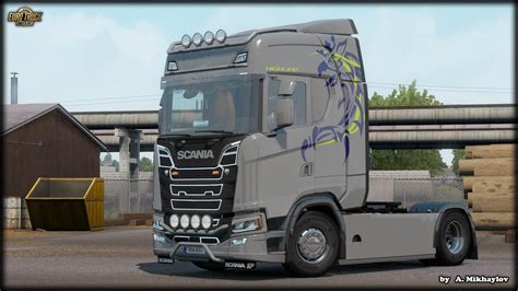 SCANIA S R GRIFFIN Multicolor V ETS Euro Truck Simulator Mods American Truck Simulator