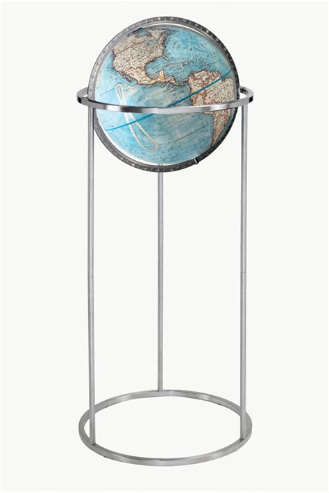 Bergen Blue Ocean Floor Globe Replogle Globes