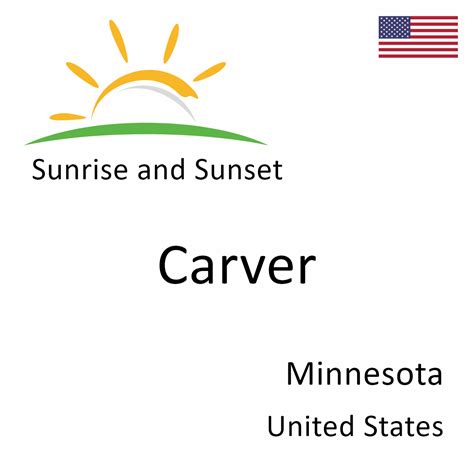 Sunrise And Sunset Times In Carver Minnesota United States