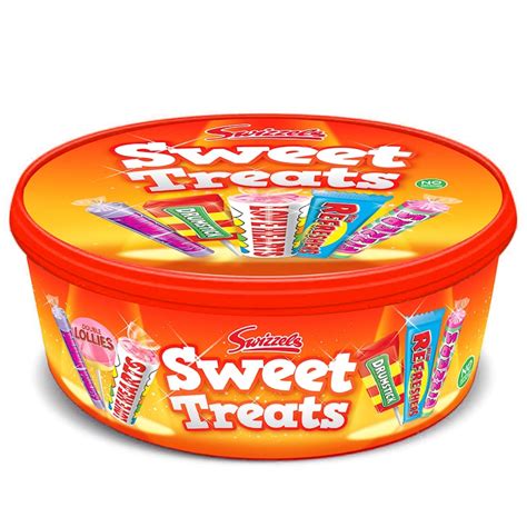 Sweet Treats Tub 650g Sweets And Tubes Bandm