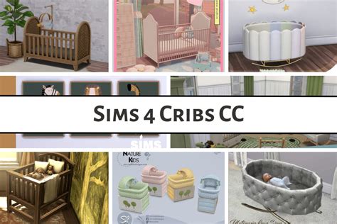 23 Unbelievable Sims 4 Cribs Cc That Will Leave You Speechless
