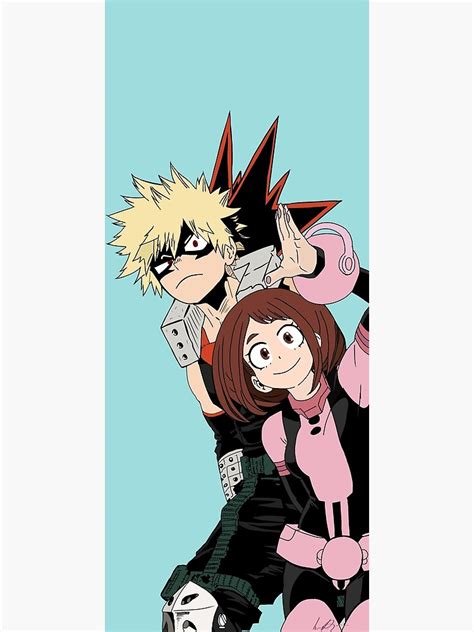 Hello Kacchako Poster For Sale By Cutefunnynerdy Redbubble