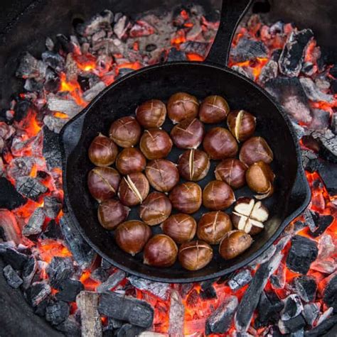 Chilling the brisket makes it easier to slice. Roasted Chestnuts Over an Open Fire - Holiday Appetizer ...