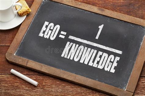 Ego And Knowledge Concept Stock Image Image Of Formula 37403227
