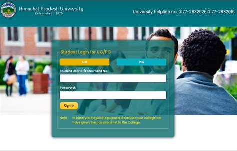 Hpu Login 2024 Himachal Pradesh University Student Portal Login Online
