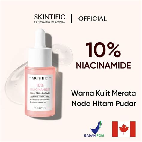 Jual Skintific 10 Niacinamide Brightening Serum 20 Ml Shopee Indonesia