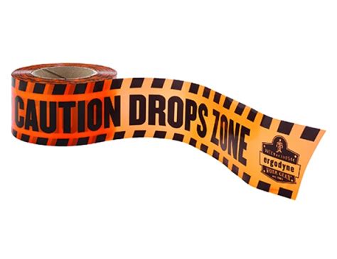 Drops Zone Caution Tape Canadian Occupational Safety