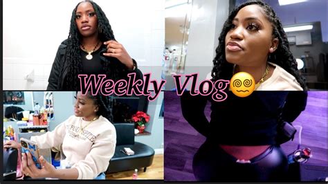 Weekly Vlog Chaotic Week In My Life😵‍💫 Interview Lit Getting My Hair Done Youtube