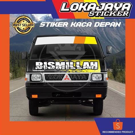 Jual Stiker Cutting Kaca Depan Mobil L300realvanpickupgranmax Indonesiashopee Indonesia