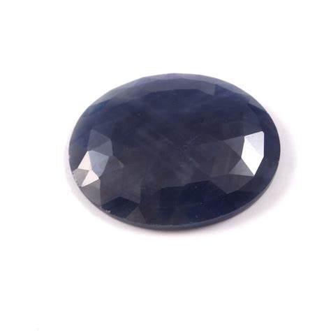 Natural African Blue Sapphire Gemstone Unheated And Untreated Etsy