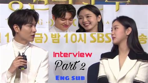 Lee Min Ho X Kim Go Eun Interview On Sbs Midnight Entertainment Tv Show