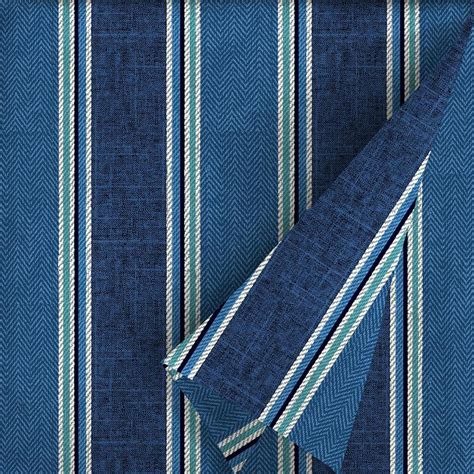 Not only can this fantastic fabric be used indoors, but it is made to withstand the. Allen + roth 54-in W Blue Coach Stripe Outdoor Fabric (By ...