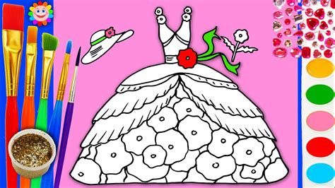 This game promotes learning and role playing. Coloring Dress Up BARBIE Clothing Coloring Pages for Girls ...