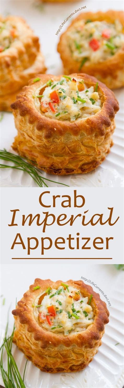 Crab Imperial Appetizer Recipe Appetizer Ingredients Appetizers